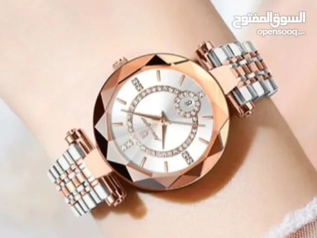ساعة أنيقة وبتصميم جميل من براند POEDAGAR بجودة عالية للنساء
