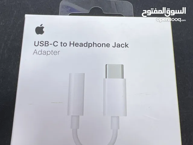 تحويلة ايفون الاصلية من تايب سي لمدخل 3.5  USB-C To Headphone JACK 3.5 AUX