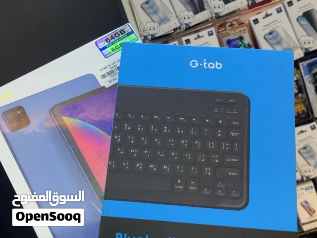 G tab T9 64g 6ram مع كيبورد
