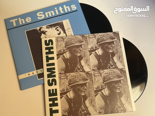 The Smiths Meat Is Murder and Hatful of Hollow Vinyl اسطوانة