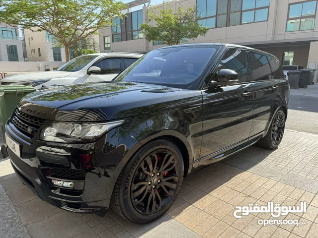 2016 RANGE ROVER HST SPORT GCC SPECS BLACK SUPERCHARGED