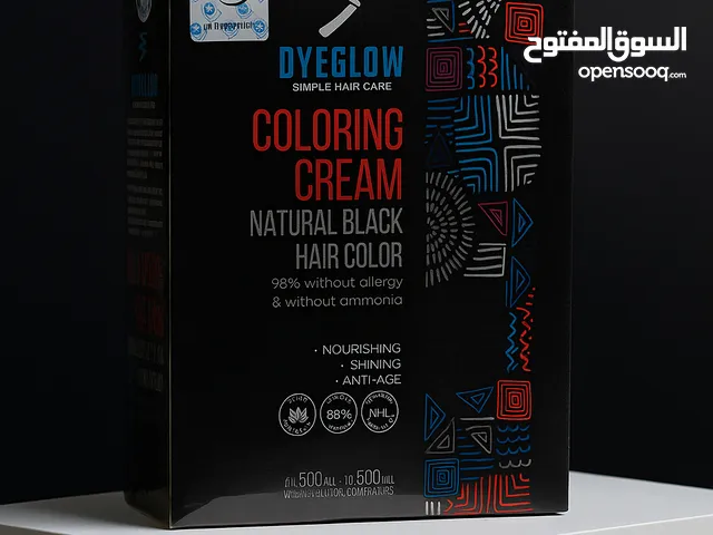 Dye glow hair color
