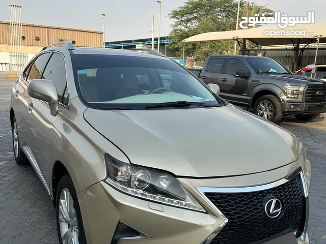 لكزس Lexus RX 350 2012 – Full Option ذهبي Golden حالة ممتازة Excellent Condition Luxury SUV