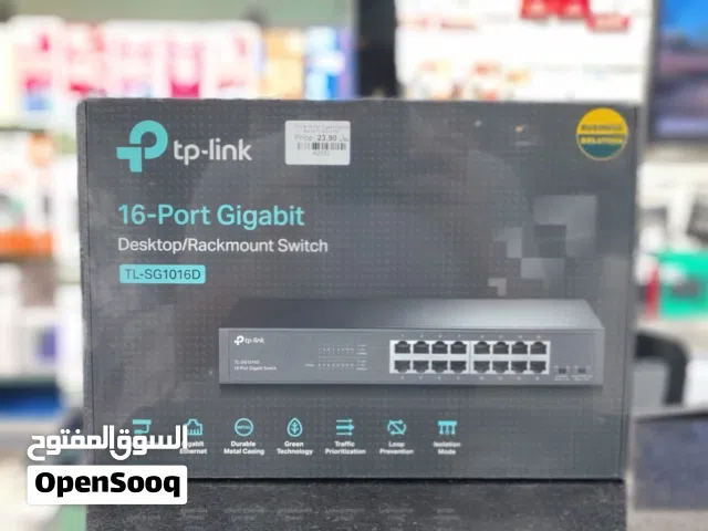 Brand New TP Link Gigabit Switch in Oman  16GB Port  1 Year Warranty