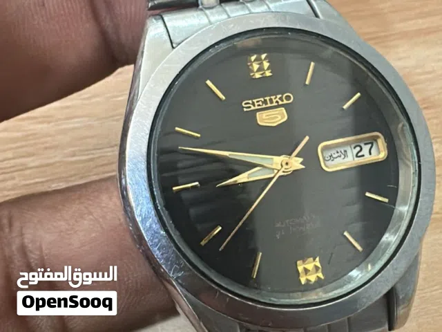 ساعة سيكو فايف open back case auoto