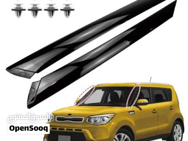شريط ديكور عمود الزجاج الأمامي الخارجي للكيا سول كل الموديلات Windshield Pillar Trim