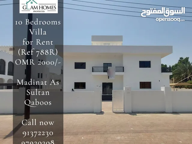 10 Bedrooms Commercial Villa for Rent in Madinat Sultan Qaboos REF:788R