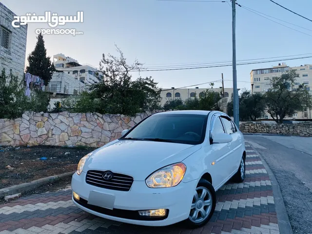 هونداي فيرنا 2007 ماتور1600 فل اوتماتك بوضع ممتاز جداً الله يبارك..