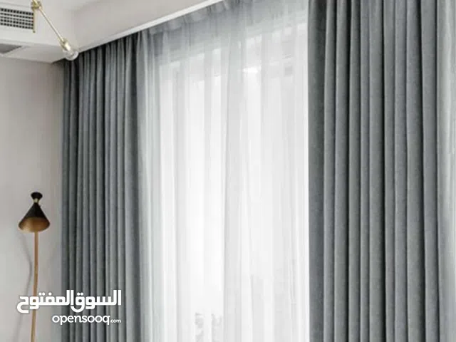 أقمشة و ستائر بتصاميم راقية  بعض أعمال الشركة على أرض الواقع الأناقة والمظهر الملكي في أان واحد