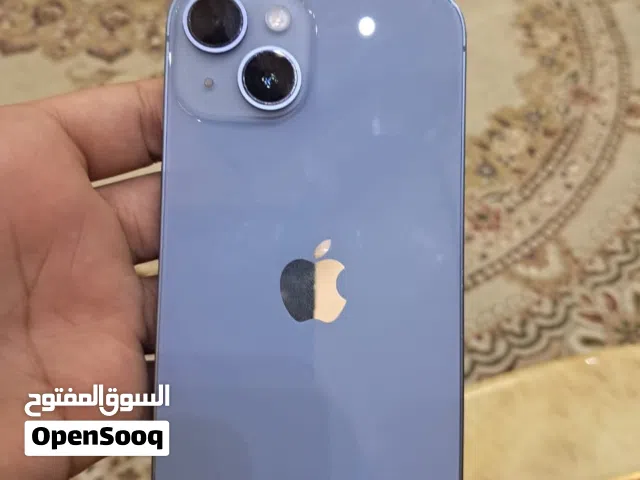 آيفون 14العادي بحاله ممتازه جدا ما خربان فيه أي شي  للبيع فقط كل شي شغال قابل للبدل  ب14 وفوق