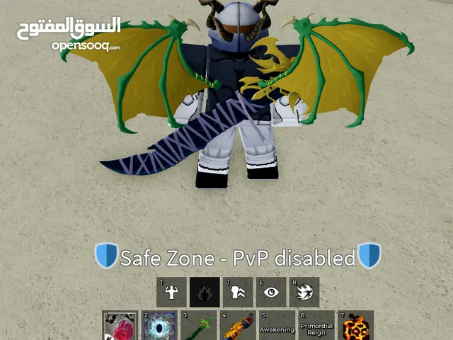 أقوى حساب Blox Fruits  لفل ماكس + بيرما دراجون ودارك بليد واكتر