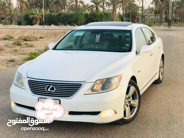 لكزس LS460للبيع موديل 2007 تفاصيل بالوصف