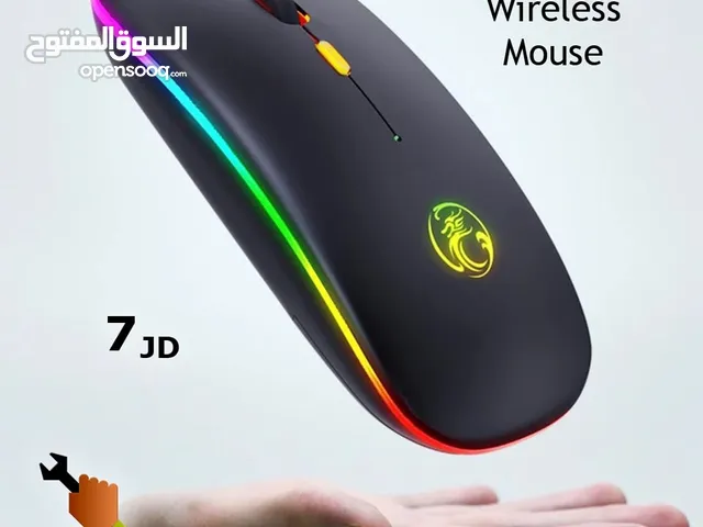 ماوس لاسلكي مع بطارية قابلة لاعادة الشحن Wireless Mouse