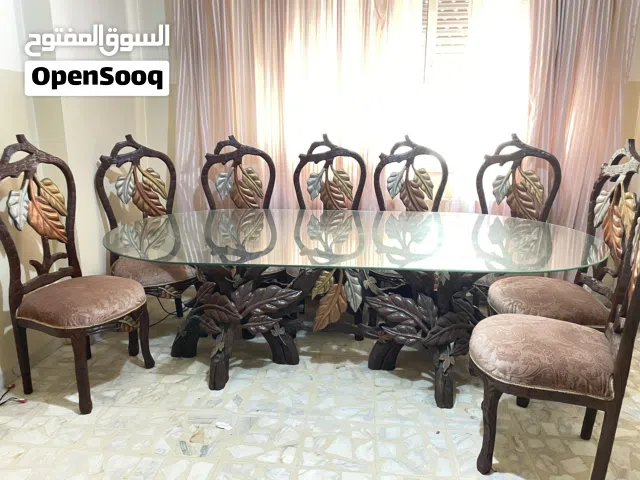 طاولة سفرة 8 اشخاص بحالة الوكالة