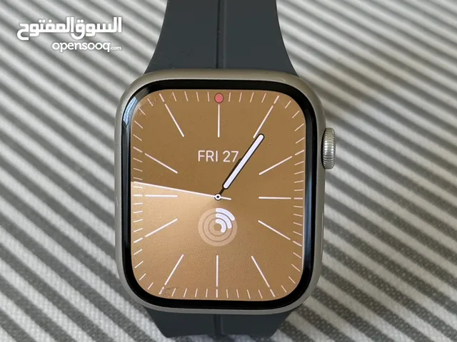 Apple Watch series 8 45mm star light used like new