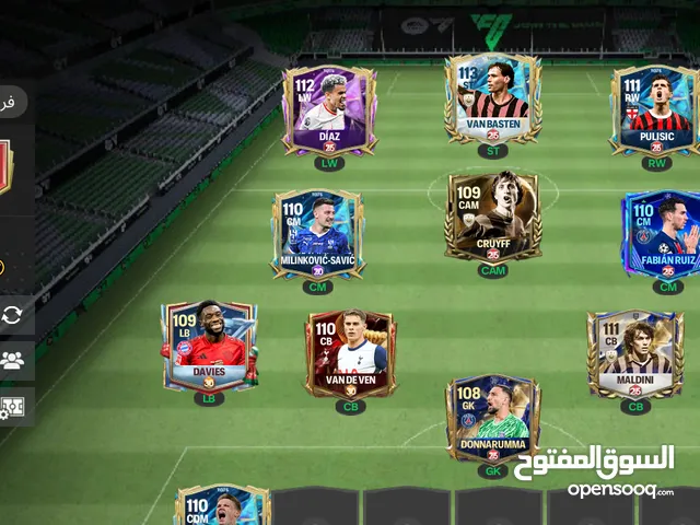 حساب فيفا موبايل للبيع