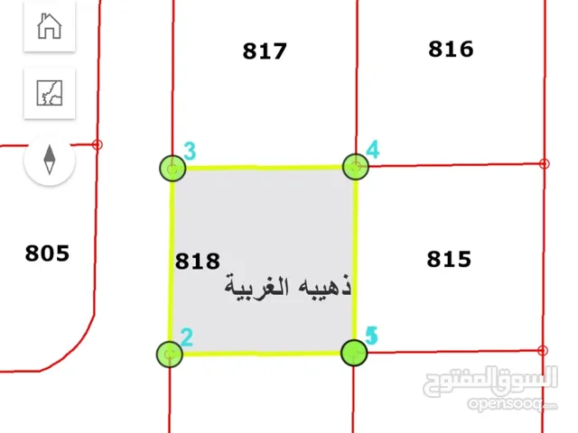 Residential Land for Sale in Amman Al-Dhuheibah Al-Gharbiyah