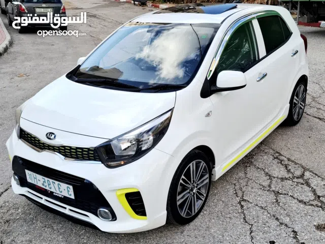 كيا مورنينج 2018 GT LINE فل  فتحة سقف
