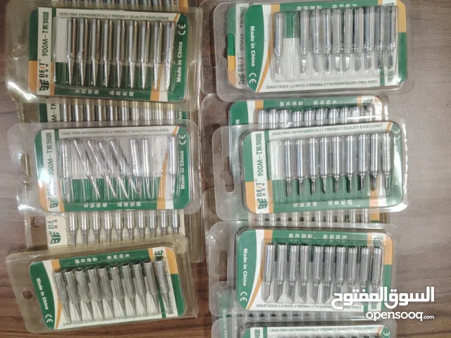 للبيع أسنان مكواه لحيم قصدير أشكال متنوعه عدد 18 باكيت الباكيت يحتوي على 10 اسنان