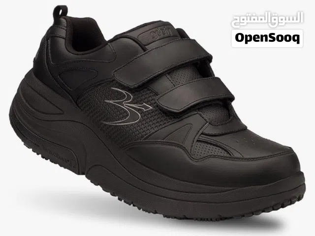 Gravity Defyer Black  leather Athletic Shoes