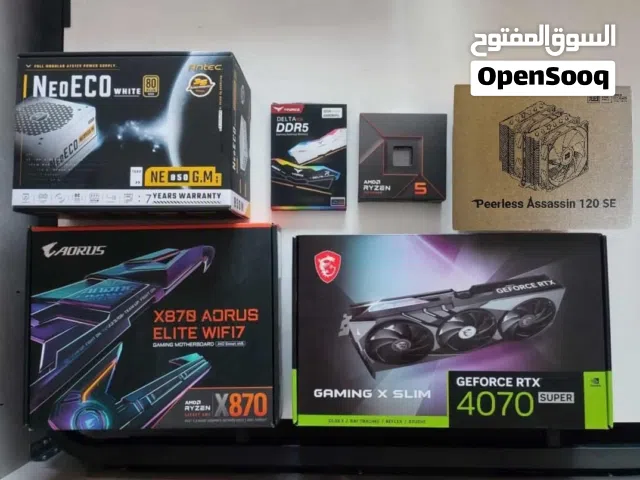 تجميعة بكرت 4070super ومعالج 7600x