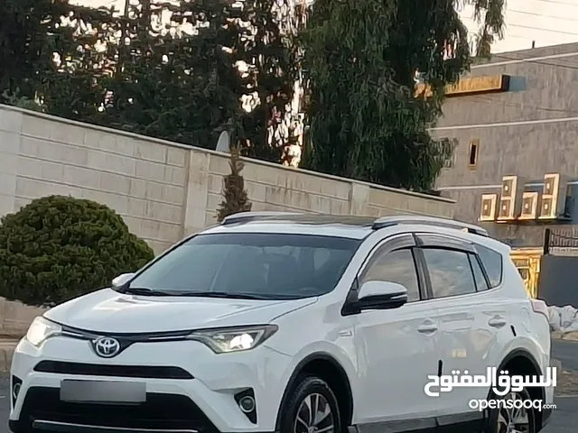 تويوتا راف فور 4×4 فل كامل فحص كامل أبيض لؤلؤي