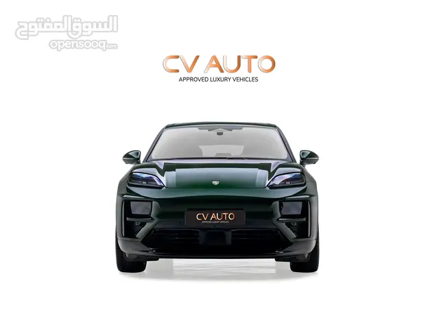 2024 Porsche Macan Turbo Electric GCC Spec With Extended Al Nabooda Warranty