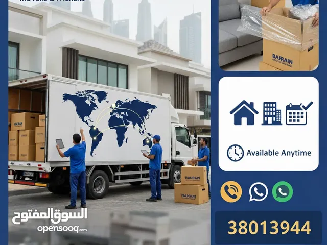 Bahrain mover packer flat villa office store shop apartment shifting transport carpenter labour