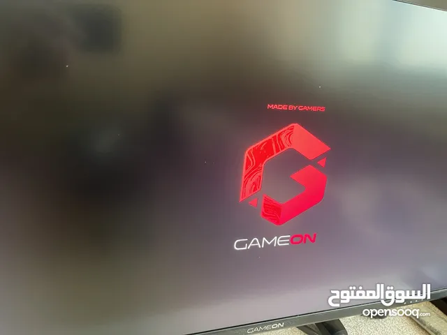  شاشة ألعاب قيمنج رائعة وبحالة ممتازة حجم 32 انش 144 هرتز