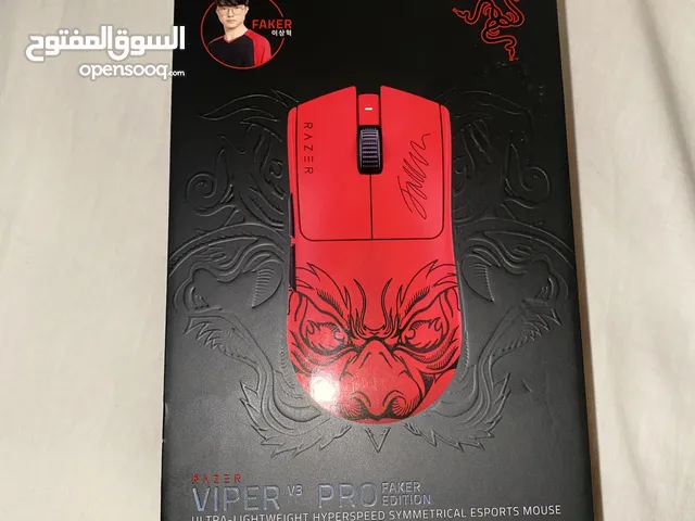 ماوس ريزر viper v3 pro faker edition