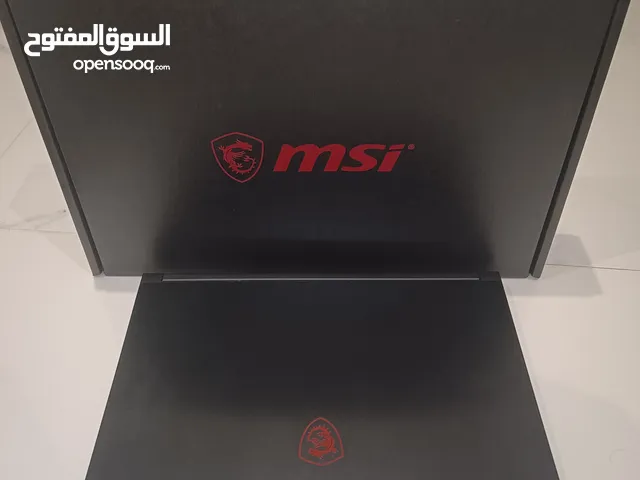 laptop msi msi GF63 thin 11UC نظيف جدا , استعمال بسيط