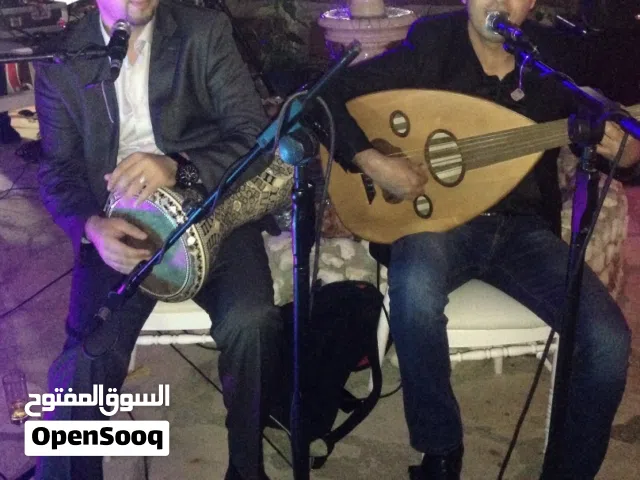 عازف عود و غناء و عازف إيقاع. سهرات رمضانيه ، مطرب حلبي سوريا