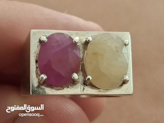 CERTIFIED NATURAL YELLOW SAPPHIRE AND CERTIFIED NATURAL RUBY SAPPHIRE