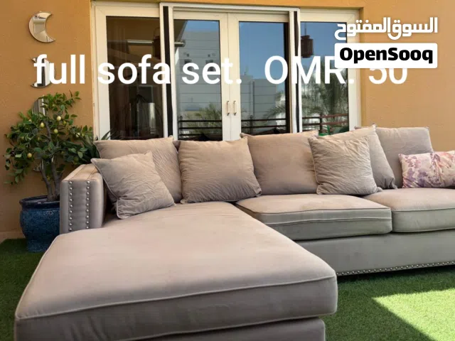 sofa set indoor out door  prize maintain in picture
