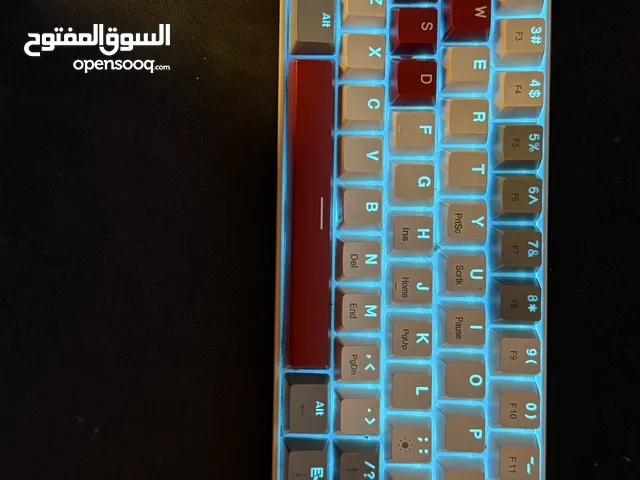 60% mechanical gaming keyboard blue switches