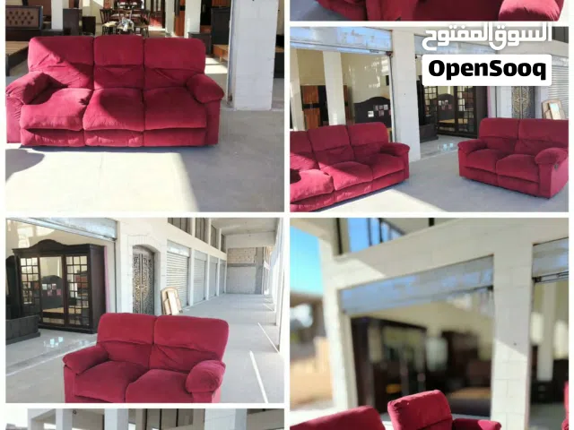 طقم ريكلاينر بفتح بالكامل ضهر و رجلين موناكو بحال الجديد