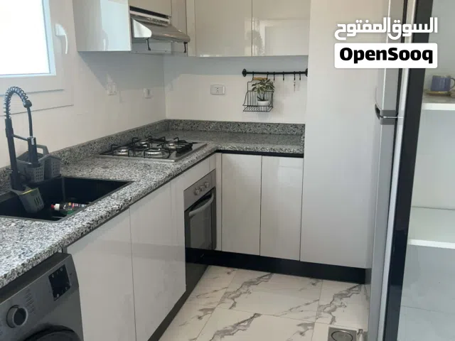 شقة وراء خزانات النفط بالمطبخ كامل