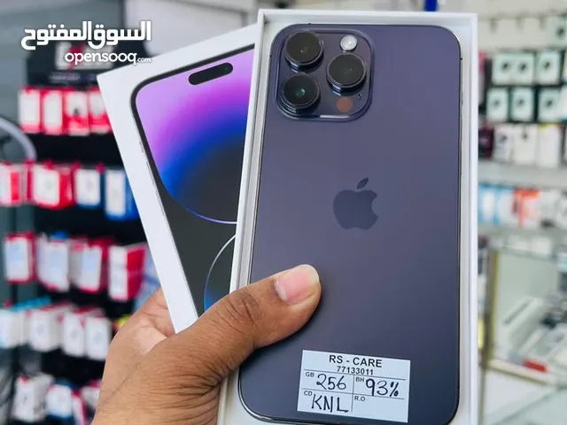 iPhone 14 Pro Max, 256gb Deep purple Arabic