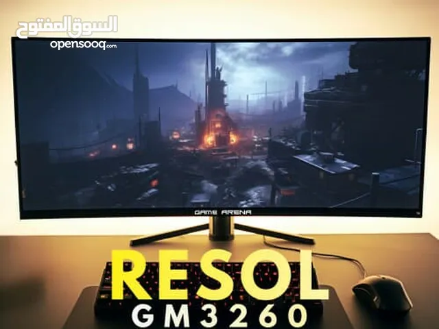 Game Arena GM3260 RESOL 32in 60Hz IPS 1ms 4K 2160p الشاشه استعمال نظيف وكأن جديد