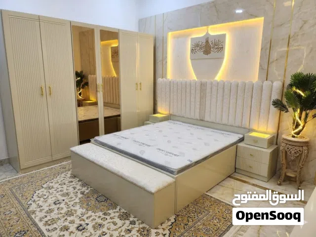 غرفة نوم ملكي مودرن 2027 فخامة تركية بتفاصيل راقية وجودة ماليزية أصلية تمنح منزلك لمسة ملكية