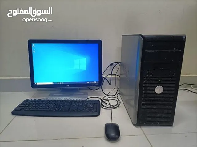 DELL Computer with Monitor Mouse & Keyboard - كمبيوتر ديل