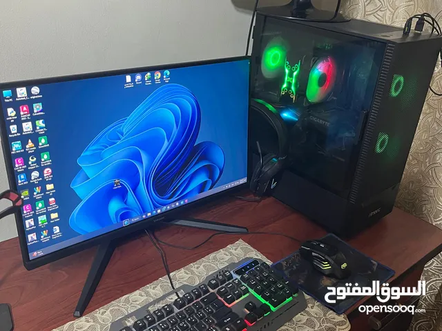 PC Gaming احترافي  RTX 3060 + Ryzen 5 + NVMe SSD  حالة ممتازة