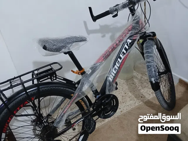 السلام عليكم دراجة جديدة ربي يبارك بالنايلو رقمها24 السعر ساوم