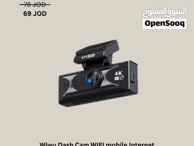 WiWU Dash Cam WIFI Mobile Internet Configure GPS and ADAS -NEW -MEGAByte