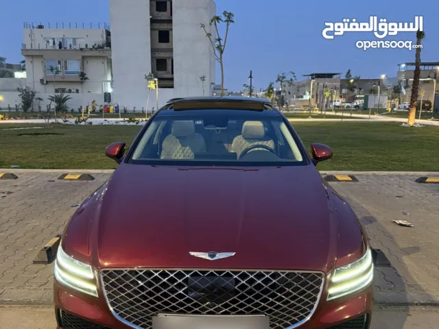 جينسس G80 موديل 2023 صالون سيدان - وارد أمريكي كلين – رقم بصرة باسمي