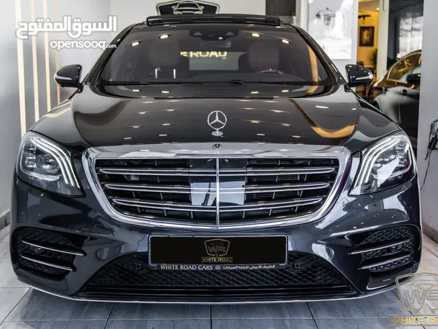 Mercedes S320 2018 Amg kit   السيارة وارد الشركة و قطعت مسافة 40,000 كيلو متر فقط