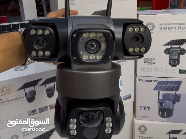 كاميرا خارجية بالطاقة الشمسية وضوح عالي - يوجد توصيل (ضمان سنة)