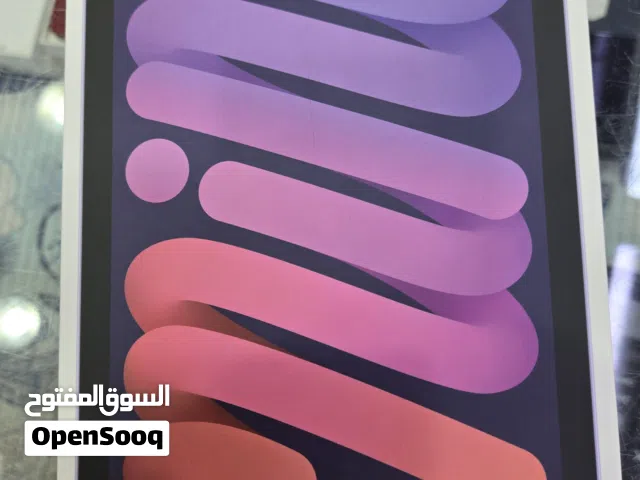 ايباد ميني 6 256 gb كفالة الفا استور  ما اتاكتف بس الكرتون مفتوح