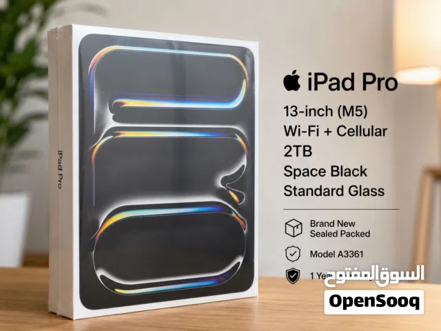Ipad Pro 13 inch M5 Wifi+Cellular Box Packed