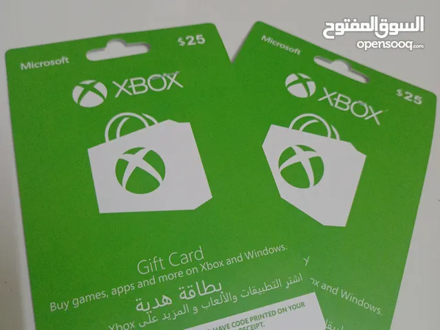 XBOX GIFT CARD 2Piece FOR SALE (DISCOUNT OFFER)